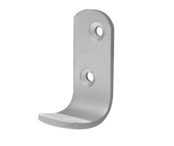 Robe Hook 50mm Satin Anodised Aluminium Robe Hook 50mm Satin Anodised Aluminium