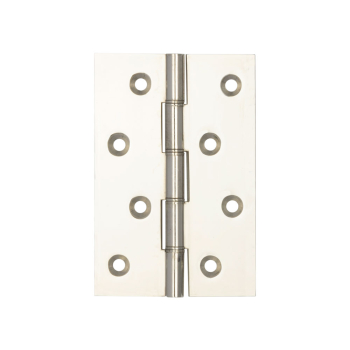 Double Phosphor Bronze Washered Hinges 102x67x2.5mm Polished Nickel Double Phosphor Bronze Washered Hinges 102x67x2.5mm Polished Nickel