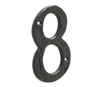 Antique Door Numerals 8 Black No. 8 Antique Door Numerals 8 Black No. 8